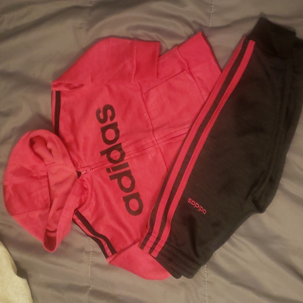 Adidas matching jogging set
